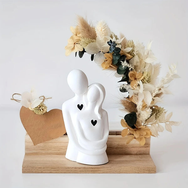 3D Couple Hug Silicone Mold, Soy Wax & Concrete Casting Mold, 1164