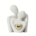 Romantic Embrace Statue | Set Bedroom Ornament Plastic | Modern Style