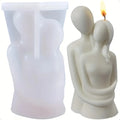 3D Couple Hug Silicone Mold, Soy Wax & Concrete Casting Mold, 1164